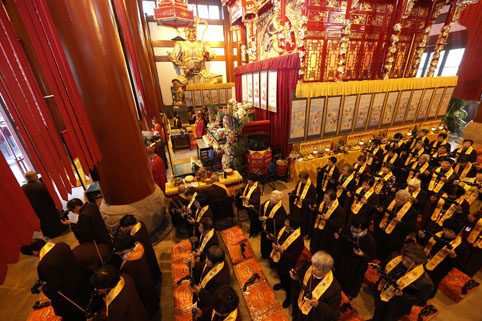 炉峰禅寺众姓水陆法会盛大道场隆重启建