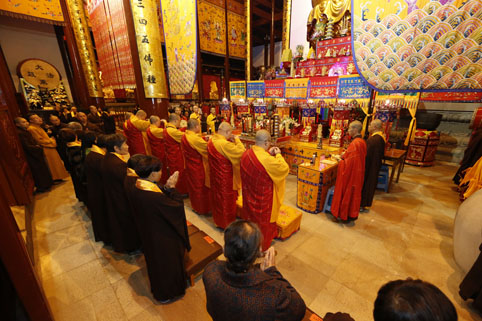 炉峰禅寺众姓水陆法会盛大道场隆重启建
